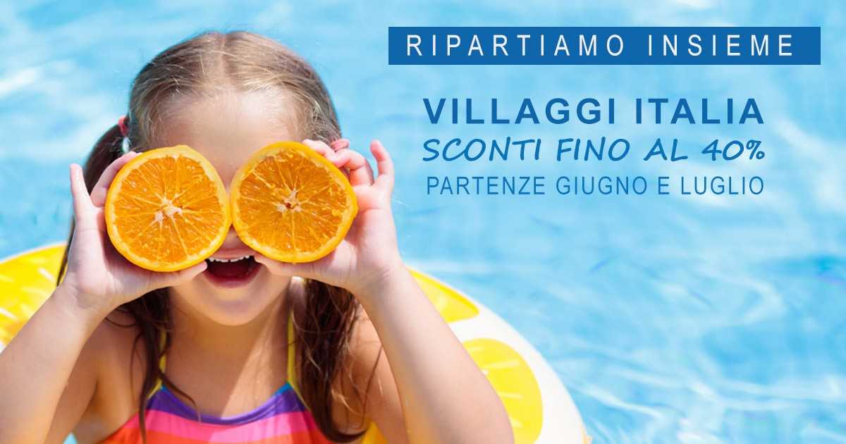 villaggi italia sconti partenze giugno luglio